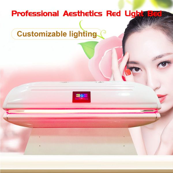 Prix ​​du fabricant équipement de beauté thérapie par la lumière LED soulagement de la douleur lit de cicatrisation des plaies thérapie par la lumière rouge lit minceur pour les soins de la peau de perte de graisse