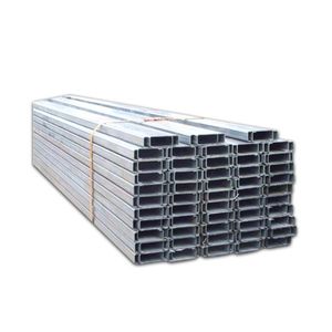 Manufacturer's Best-selling High-quality Galvanized C-shaped Channel Steel Purchase Contact Us