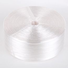 Fourniture directe par le fabricant d'un matériau PP pour corde de cerclage à grande plaque pour le cerclage de corde d'étanchéité de poche de boîte en carton domestique