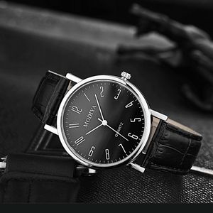 Supply directe du fabricant de montres-cadeaux en quartz Montres masculines en gros, ceintures simples, montres masculines bon marché