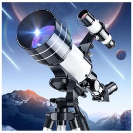 De groothandelsprijs van de fabrikant Refractive 70300 Kinderen Stargazing Entry High-Power HD Low Light Level Night Vision Telescope
