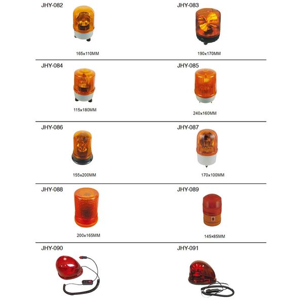 Los fabricantes personalizan varios estilos de luces de advertencia LED y luces de techo de ingeniería.