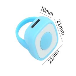 Fabricants de nouveaux doigts à distance de télécommande Bluetooth Tremblement Page vidéo Short Flip cliquez sur la bague vidéo selfie