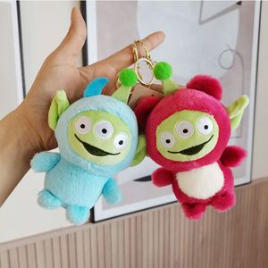 Fabrikanten Groothandel 15 cm Key Chain Hangende pluche speelgoed Cartoon animatiefilm en televisie Kindercadeaus