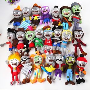 Fabricants de jouets en peluche plantes vs zombies de 30cm, jeux de dessins animés entourant les poupées et cadeaux pour enfants, vente en gros