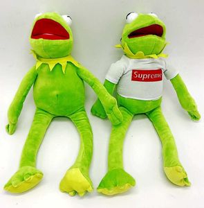 Les fabricants vendent en gros 38cm Frog Sesame Street Comet jouets en peluche Cartoon Film et télévision entourant les poupées pour les cadeaux pour enfants
