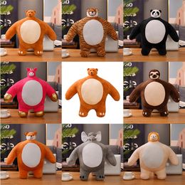 Fabrikanten Groothandel 8 stijlen van 24 cm Cute Little Bear Plush Toys Cartoon Film en televisie rond dieren Geschenken voor kinderen