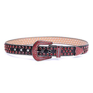 Fabrication d'une nouvelle boucle de ceinture en strass de styliste, ceinture en strass pour femmes à la mode et populaire