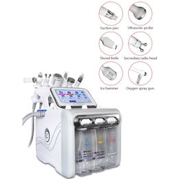 maquina hidro facial poignée rf embouts à ultrasons hydro appareil exfoliant pour le visage aqua peel machine de beauté