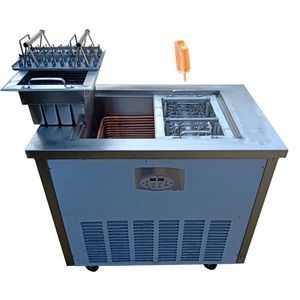 Maquina Paletas Helados 2 Brésil Moule Popsicle Lot Commercial Popsicle Machine À Crème Glacée Bâton Crème Glacée Faisant La Machine 220 v 110 v