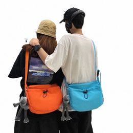 Dream's Dream Unisexe couples nyl crossbody sac d'étudiant de bandoulière large sac à épaule du sac de femmes Menger
