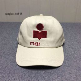 marant baseball cap Casquettes de baseball Casquettes de baseball pour femmes et hommes Mar Ant Canvas Designer Parasol Chapeau ajusté avec patch en peau de veau Doublure en coton Cappello Soft Marant