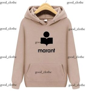 Marant Men's Hoodies Sweatshirts Femmes Couple Marant Marant Casual Streetwear Hooded Loose Pullovers Tracksuis Tops Female Oversize Sweat à capuche EssentialSweats 534