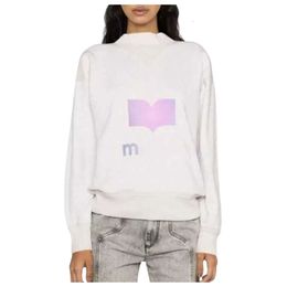 Marant Sweatshirt Femmes Designer Original Qualité Sweats à capuche pour hommes Pull Lettre réfléchissante Sweat-shirt imprimé à manches longues Hoop Sweats à capuche