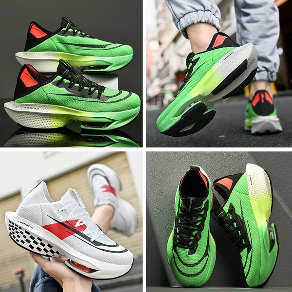 Marathon Air Cushion Chaussures de course Ultra Light Practical Basketball Games de concepteur masculin Sneakers épaisses Soches TRENDY BRANDES TRAPRIT