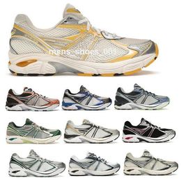 Marathon Running Shoes Gel GT 2160 GT2160 Kith Cream Scarab White Pure Silver Gold Orange Lily 2024 Femenino Trainer Taller Tamaño 5 - 12