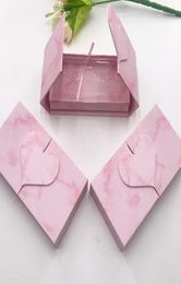 Marmeren folio lashes doos magnetische verpakking dramatische roze wimpers kas strip lashes aangepast logo nieuwe stijl 2021 populaire box1389161