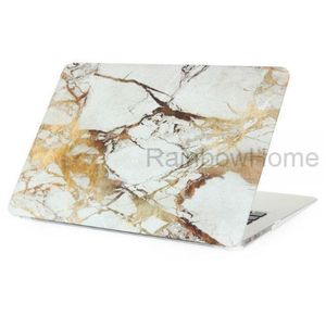 Marbre Granite Design Plastique Cristal Housse De Protection Coque De Protection pour Macbook Air Pro Retina 11 13 15 pouces Water Decal Case2634804