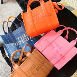 Bolso de diseñador de hombro de cuero Marc hombre Luxury Bag Fashion Fashion Satchel Pochette Instantánea The Tote Bag City Travel Clutch Weekender Crossbody Bols