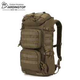 MARDINGTOP sac à dos tactique pour hommes 28L sac à dos militaire étudiant Trekking pêche sport randonnée 600D Polyester 240202