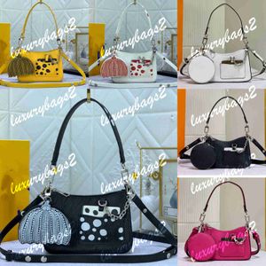 Marelle Handbag Designer Marellini Cross Body Monederos Crossbody Mini Hobo Bolsas Messenger Bag 6 colores Cuero genuino 19 cm M21703 Diseñadores Bolsos