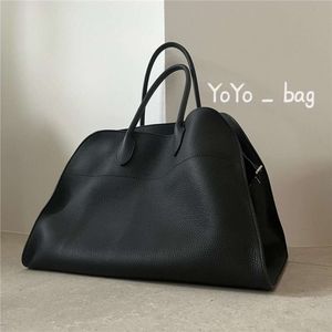 Margaux Printemps/Été Exclusif The-style NYC Minimaliste Souple Fourre-Tout Margaux Cuir Véritable Espace Chic Grande Capacité Sac À Main De Luxe