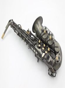 MARGEWATE ALTO EB Tone Brass Saxophone Beautiful Black Nickel Plated Nieuwe Aankomst E Flat Musical Instruments with Case Accessories3509969