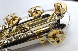 MARGEWATE Eb baryton Saxophone laiton Nicke argent or clé Bari Sax nouveauté Instrument de musique avec étui à embout