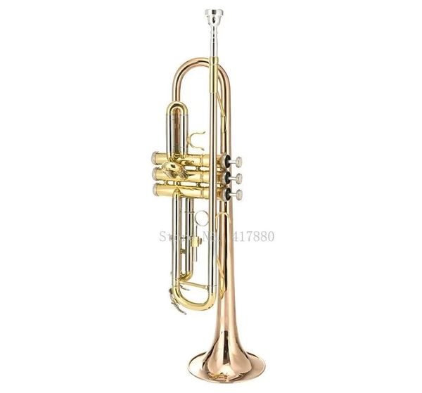 MARGEWATE nouveauté trompette Bb haute qualité phosphore cuivre B plat or laque trompette avec embout et étui