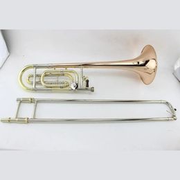 MARGEWATE ténor Bb-F # air phosphore cuivre Trombone nouveauté Instrument de musique corne avec étui embout