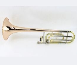 MARGEWATE Tenor Bb-F # Tune Fosfor Koper Trombone Nieuwe Aankomst Muziekinstrument Hoorn Met Case Mondstuk