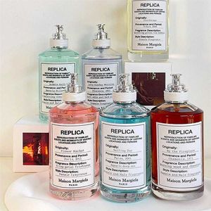 Perfume Margiela 100ml Jazz Club Beach Walk Lazy Sunday Morning Junto a la chimenea Fragancia Colonia para hombres y mujeres con buen olor Parfum de alta calidad TBRD