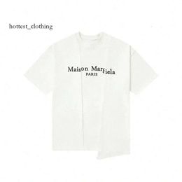 Margiela Short Men T-shirt Imprimerie causale Tshirts Breatch Sweet Courte US SIZE S-XL67 8754