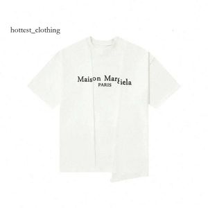 Margiela Short Men T-shirt Causale printontwerper T-shirts Adembatten kort mouw US-maat S-XL67 8754