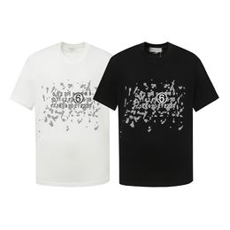 Margiela t shirts hommes t-shirt imprimement causal Designer t-shirts en coton respirant coton à manches courtes