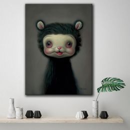 Mark Ryden Wall Art Surréalisme Art Canvas Impressions Classic Famous Painting Pop Art Cartoon Affiche Vintage Mur Images de chambre à coucher Décor de maison