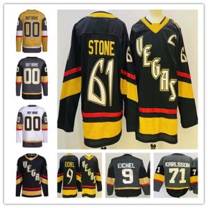 Mark Stone 2023 Reverse Retro Hockey Jersey Jack Eichel Reilly Smith Smith Alex Pietrangelo Jonathan Marchessault Sson Custom Elk Name Number
