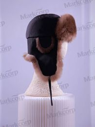 Markcorp's New Hat, Boys and Girls Fashion Accessoire, Black Gray Fur Children's Hat L2405
