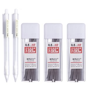 Markeringen 0507 mm automatische potloden Set HB2B Refill Mechanical Pencil voor het tekenen van schetsen Studenten School Supplies Leuke briefpapier 230503