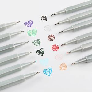 Markers 10 STKS/1 Set DIY Water Krijt Pen Voor Scrapbook Albums Aquarel Gel Pen Voor Wit/Kraft Board Marker Pennen Voor Bruiloft Fotoalbum