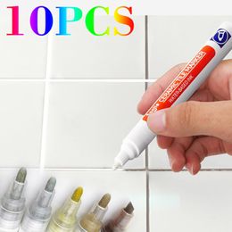 Markeringen 10 stks Anti meeldauw kleurreparatie pen keuken toiletwandtegel gewricht vloer veliding waterdicht 23022444