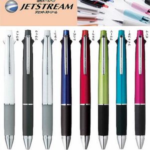 Markers 1 stcs uni msxe5100007 jetstream 41 4 kleur 0,7 mm balpoint multi pen (zwart, blauw, rood, groen) + 0,5 mm potlood