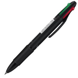 Markers 20 pièces 4 en 1 stylo multicolore stylo à bille stylos à bille rétractables colorés stylo multifonction pour marqueur écriture papeterie