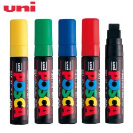 Marqueurs Japon Uni marqueur de peinture Penextra large Art Makers Tip15mm 8 couleurs disponibles Rotulador Posca Pc17k 1 pièces