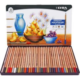 Marqueurs Lyra 36/72 Couleurs Rembrandt Polycolor Couleur de crayons Set à dessin crayons crayons lapices de colores colorés crayons
