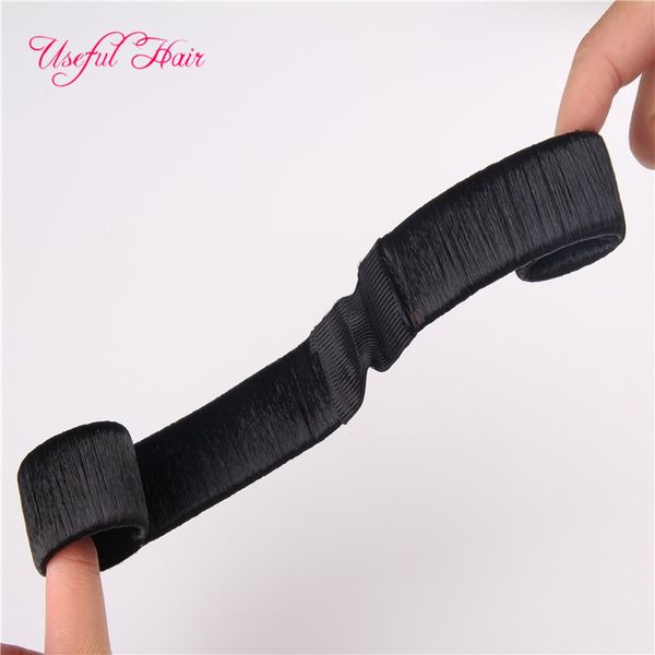 Outils magiques pour les cheveux MARLEY French Hair Ties Girl Hair Styling Donut Former Foam Twist Magic Tools Bun Maker Black FASHION Coffee FOR WOMEN