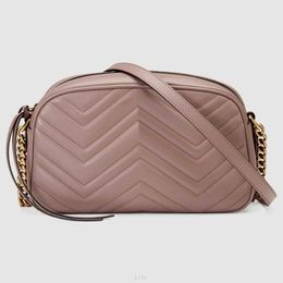 Marmont Matelasse Mini petit sac en cuir fil zigzag avec double lettre en métal Neo Soho Disco femmes rabat chaîne sangle bandoulière