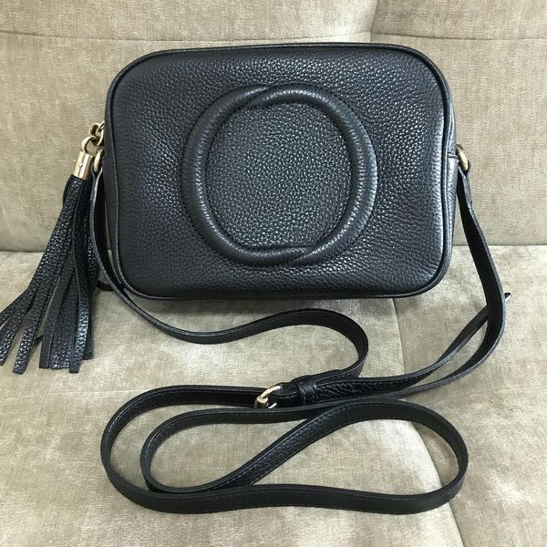 Marmont Ophidia Soho Disco Camera Sacs Femmes Hommes Luxe 7A Qualité Designers Sac à pompon Véritable pochette en cuir fourre-tout CrossBody Sac à main sac à main