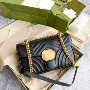 Marmont sac fourre-tout femmes sac à main de luxe sac à bandoulière designer véritable sac à rabat en cuir d'embrayage sacs à main de mode hommes voyage sacs à bandoulière