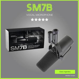 MARS – Microphone dynamique cardioïde SM7b 7B, réponse en fréquence vocale sélectionnable, pour enregistrement sur scène en direct, Podcasting 231117